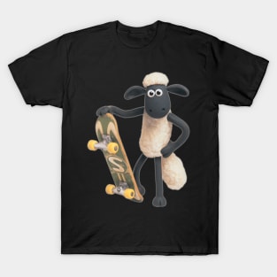 Vintage TV Series The Sheep Cartoon Shaun T-Shirt